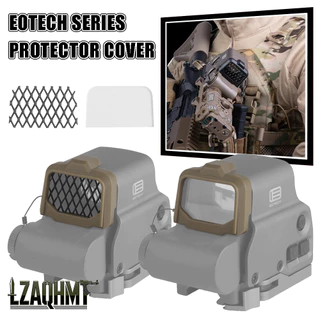 Protector ฝาครอบยุทธวิธี Red Dot Sight ขอบเขตยิงฆ่าแฟลชการล่าสัตว์เล็ง Optical Cover Accessorie สําหรับ EOTECH 558 2.0 3.0