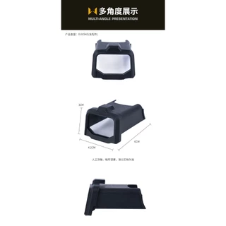 Protector ฝาครอบยุทธวิธี Red Dot Sight ขอบเขตยิงฆ่าแฟลชการล่าสัตว์เล็ง Optical Cover Accessorie สําหรับ EOTECH 558 2.0 3.0