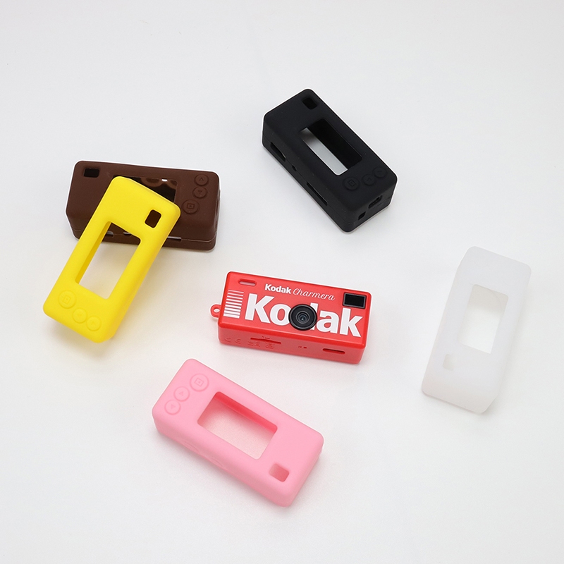 เคสซิลิโคนอ่อนนุ่มสําหรับผิวฝาครอบกล้อง Kodak Charmera