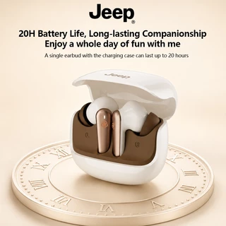Jeep EW136 Upgraded หูฟังบลูทูธ ไร้สาย บลูทูธ6.0 เสียงดี HD Calls ตัดเสียงรบกวน ANC ใช้กับ IOS Android