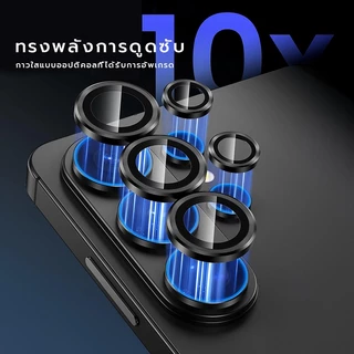 X-IT สําหรับ Samsung Galaxy S26 S25 S24 S23 S22 Ultra ตัวป้องกันเลนส์กล้อง, HD Clear, ป้องกันรอยขีดข่วน, กระจกนิรภัยบางเฉียบพร้อมอลูมิเนียม Edging