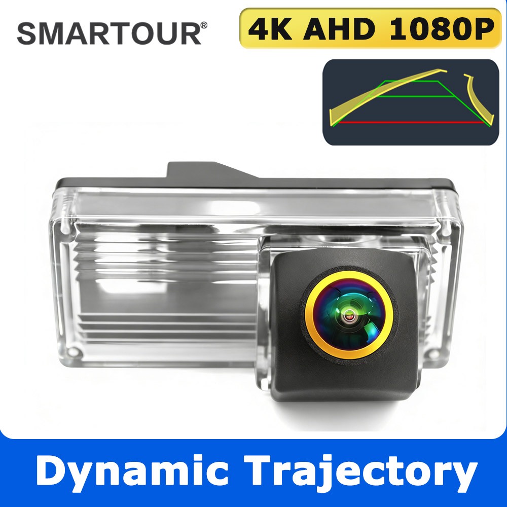 SMARTOUR HD 1080P Night Vision รถด้านหลังกล้องสําหรับ Toyota Land Cruiser Prado 120 2002-2009 Land C