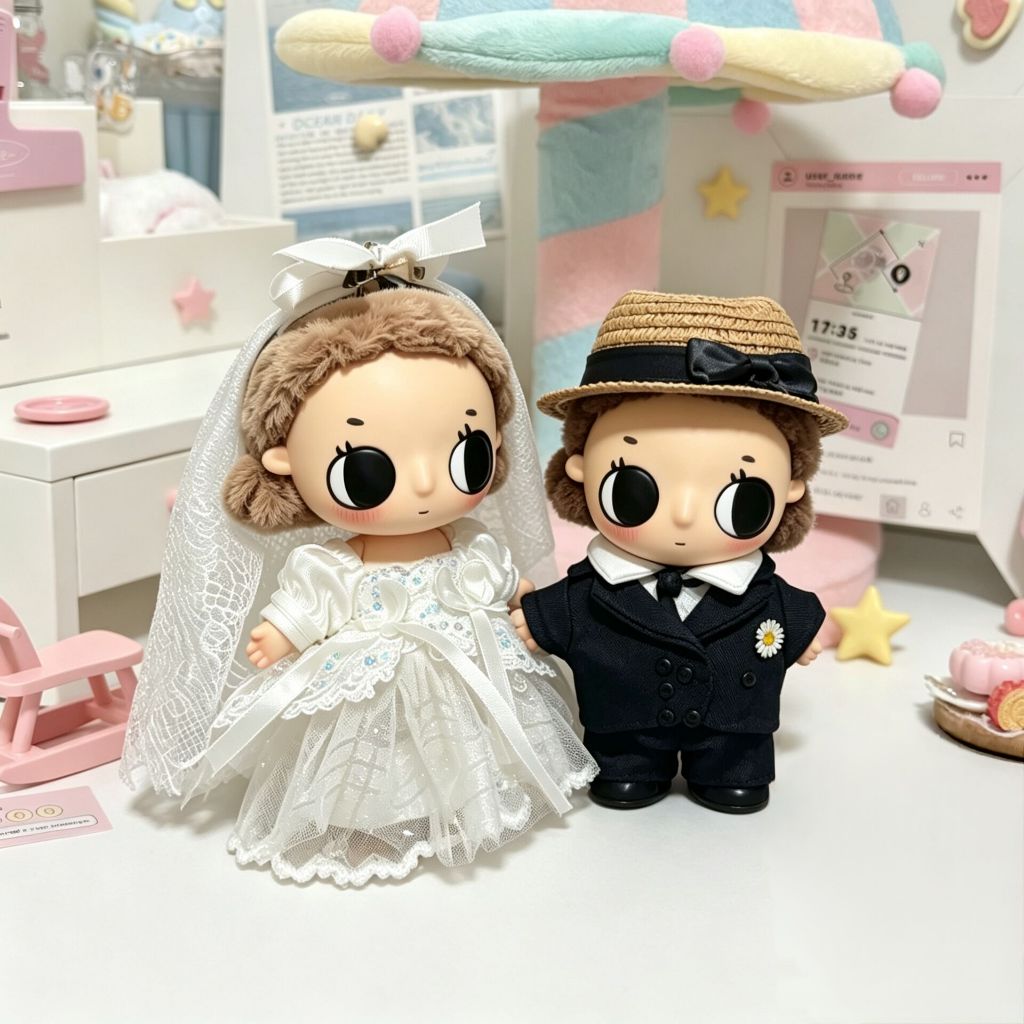 Nyota Little Instant Series Tartar Suit Pure White Oath Wedding Dress Up เสื้อผ้าเด็ก