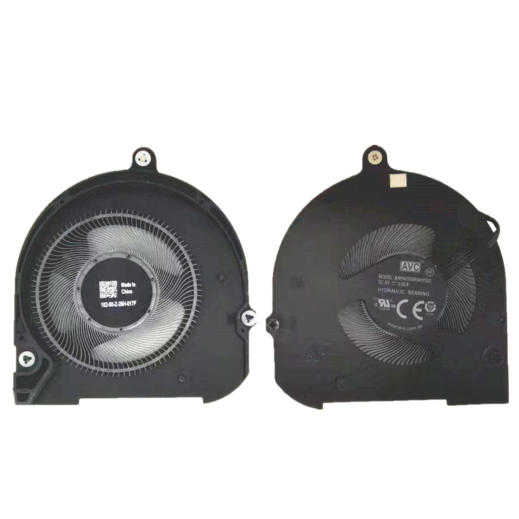 พัดลมระบายความร้อน CPU ใหม่สําหรับ Lenovo Thinkpad L14 Gen1 L14 Gen2 L15 Gen1 L15 GEN2 Series BAPA0705R5HY020 พัดลม DC 5V (หมายเหตุ: พัดลมนี้คือ AVC สกรู-แก้ไข รุ่น 5 พอร์ต) 5 พอร์ต
