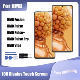 สําหรับ HMD Fusion / HMD Pulse+ / HMD Pulse Pro / Vibe จอแสดงผล LCD Touch Screen Digitizer Assembly