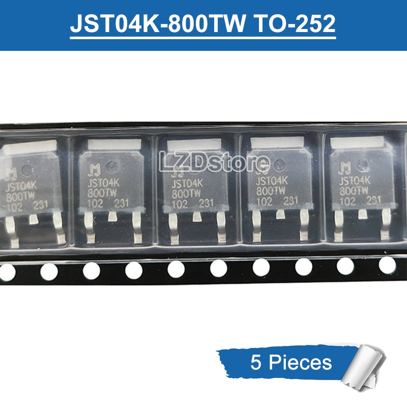 5 ชิ้น JST04K-800TW JST04K JSTO4K 800TW TO-252 4A/800V Triac ใหม่เดิม