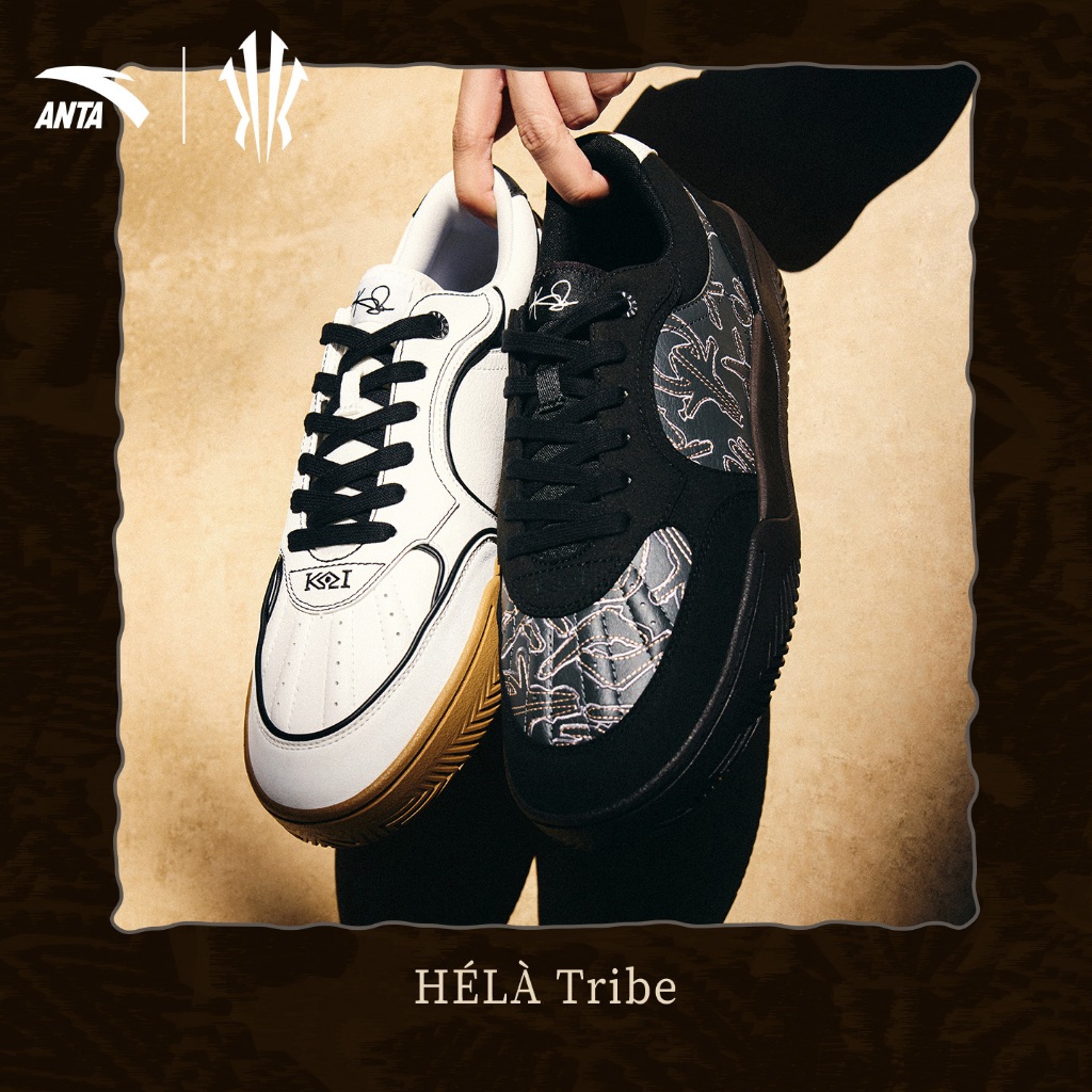 ANTA Men KAI HELA TRIBE รองเท้าผ้าใบบาสเก็ตบอลกีฬา 912621807สสส