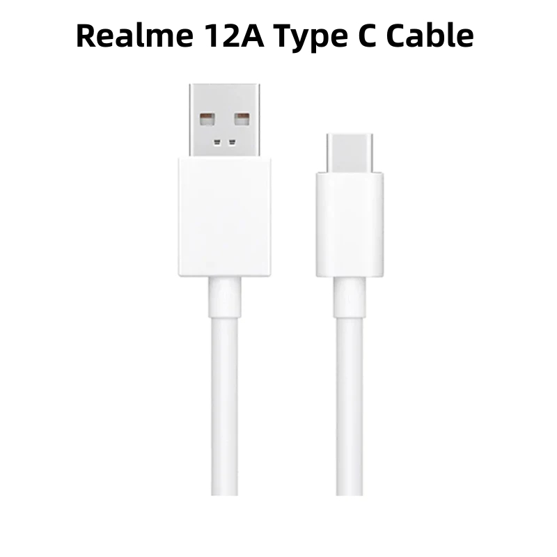 Original Realme 150W 120W 100W 12A SuperVOOC Fast ChargerสายUSB AประเภทCสําหรับRealme 15T 13 11 GT 3