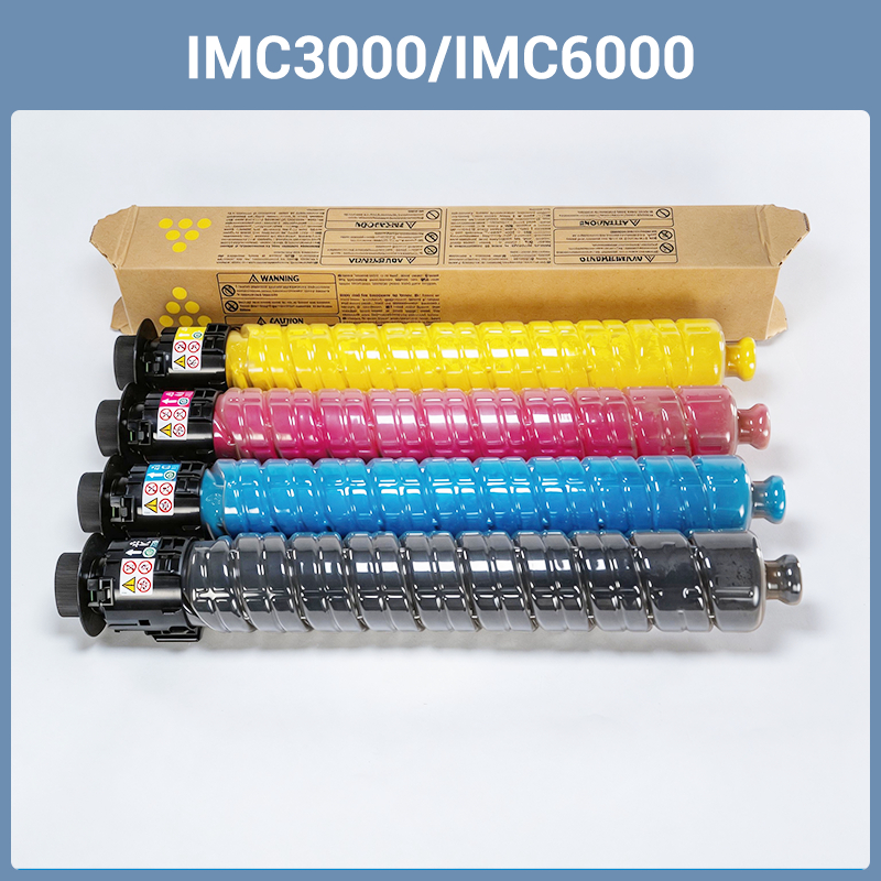 ใช้ Ricoh UNIVERSAL COMPATIBLE REFILL TONER IMC3000/IMC3500/IMC4500/IMC5500/IMC6000 ผงคาร์บอน