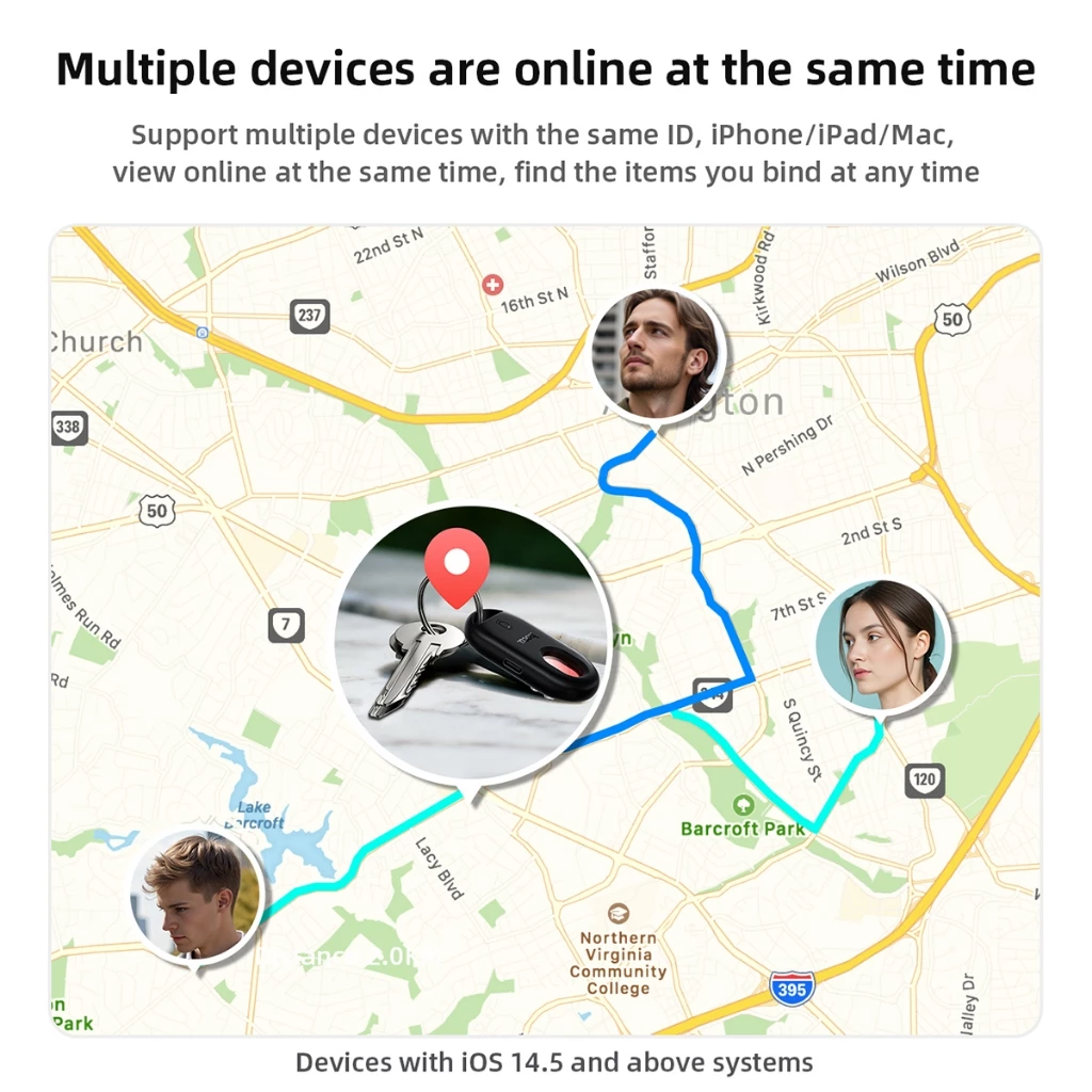 HOCO E95 เครื่องตรวจจับกล้องและ GPS Locator 2 in 1 thumbnail 9