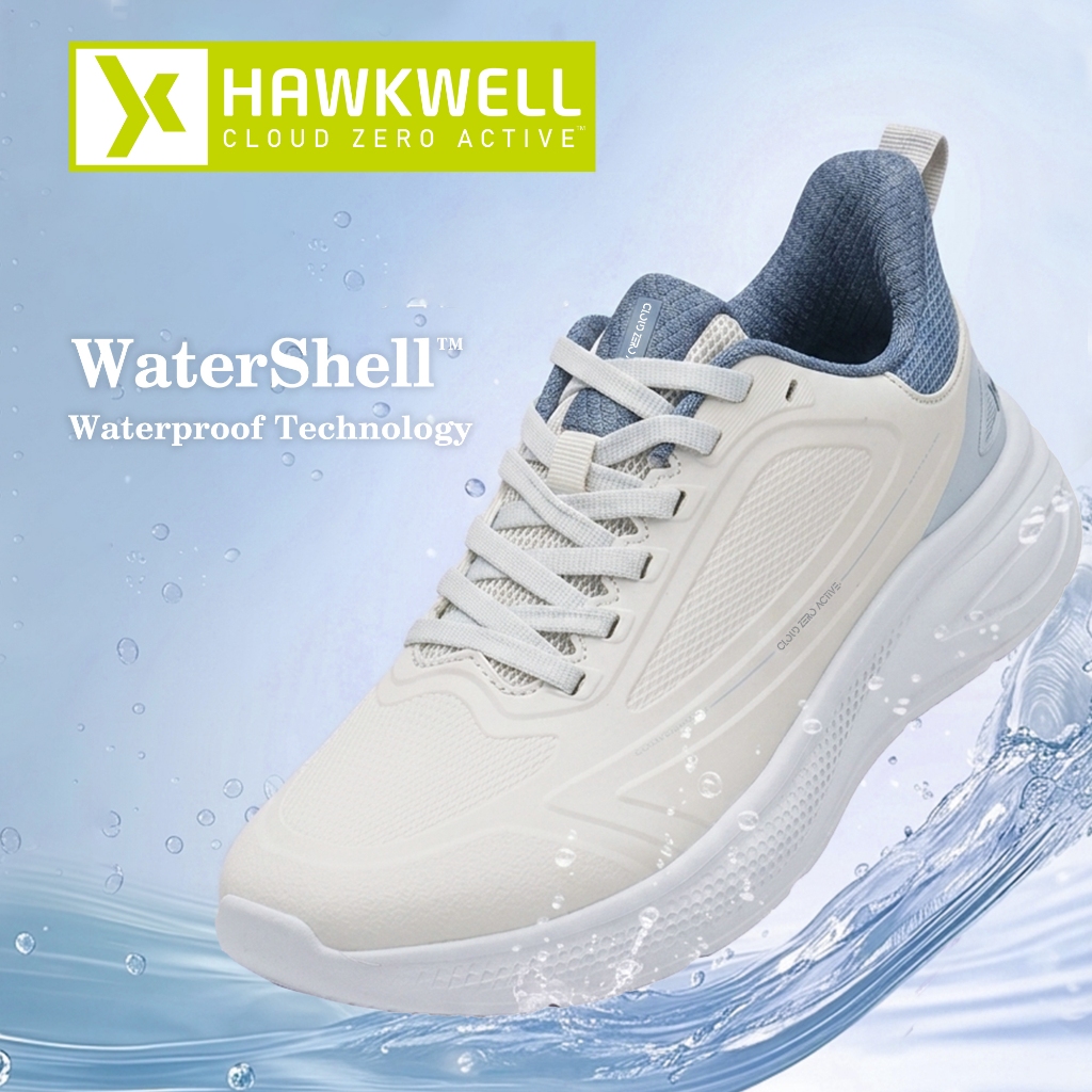 รองเท้าวิ่งกันน้ําสําหรับผู้หญิง Hawkwell WaterShell™️Sporty Shoes รองเท้าผ้าใบน้ําหนักเบา Cloud Zero Active-Lucia/9613