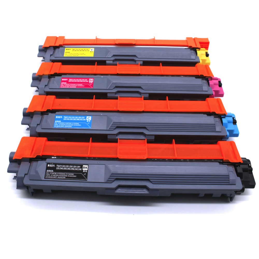 4 ชิ้น TN261 TN265 ตลับหมึกสําหรับ Brother MFC 9340CDW 9130CW 9130CDN 9140CDN 9142CDN 9330CDW 9332CD