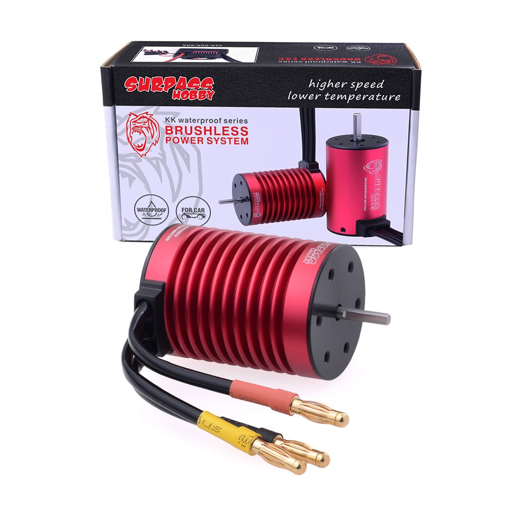 SURPASS HOBBY Rocket-RC กันน้ํา F540 มอเตอร์ไร้แปรง 3000KV 3300KV 3930KV 4370KV 3.175 มม.สําหรับ 1/1