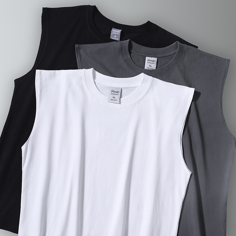 ที อินเทรนด์ที่เรียบง่ายกีฬาเสื้อกั๊กแขนกุดระบายอากาศเสื้อ รูปที่ 5
