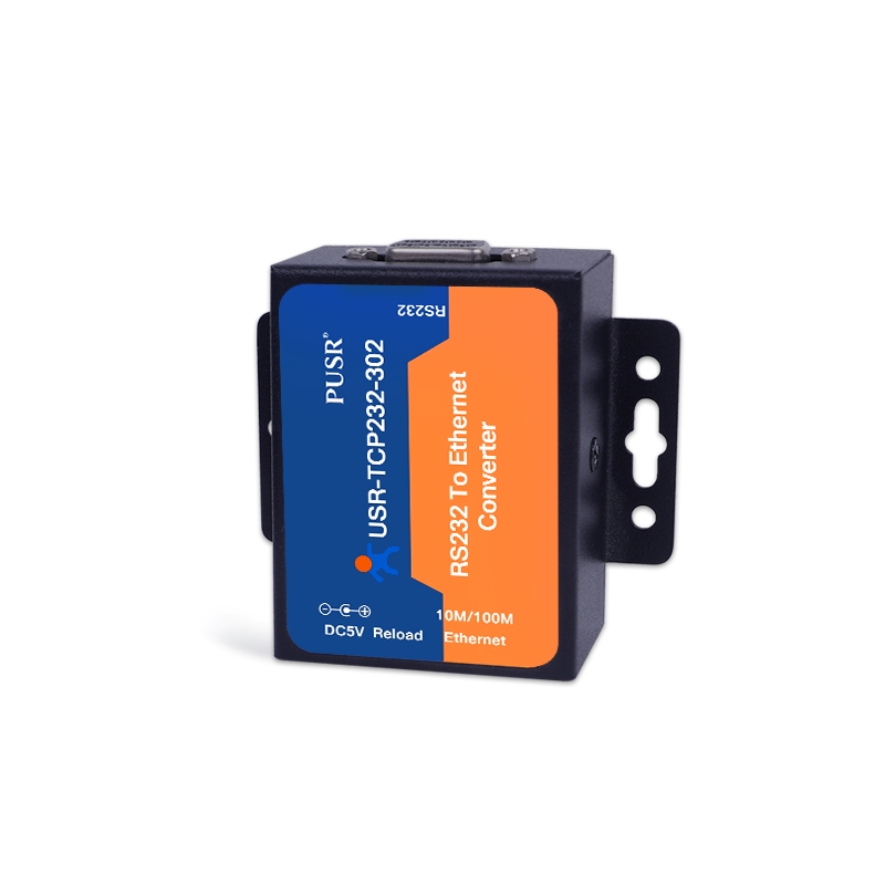 PUSR RS232 เป็น Ethernet TCP IP รองรับ DNS DHCP เว็บในตัว Modbus Gateway USR-TCP232-302