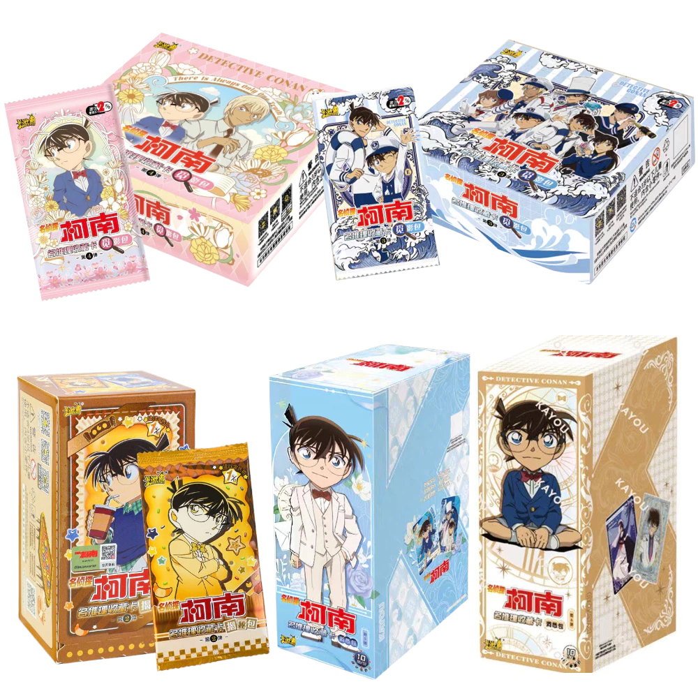 1 กล่อง โคนันการ์ด KAYOU Detective Conan Kaito Kid หายาก UR/GR anime TCG การ์ดสะสม ของขวัญ