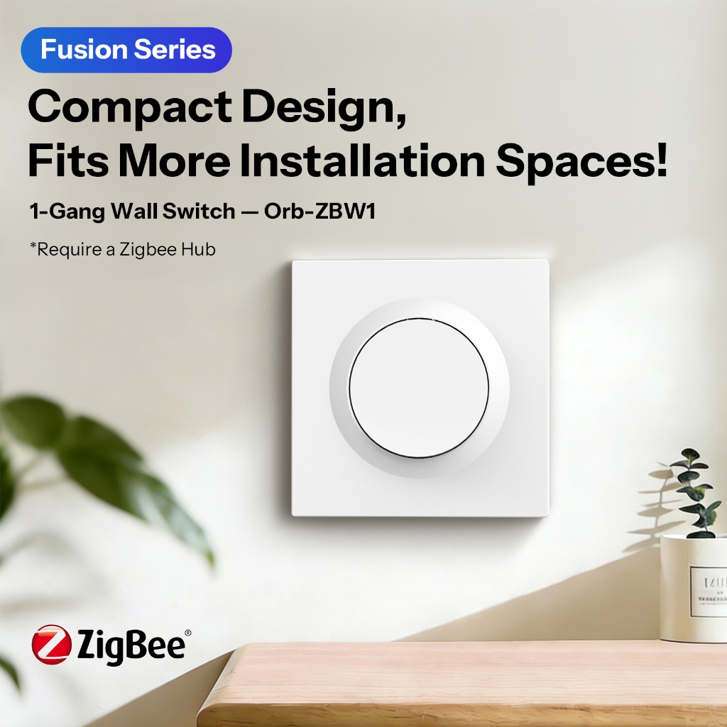 SONOFF ZBMINIR2-E Zigbee สมาร์ทสวิตช์ผนัง Orb-ZBW1 ขนาดกะทัดรัดในผนังออกแบบ Universal Zigbee 3.0 ความเข้ากันได้ Binding Direct Control ขยาย Zigbee ตาข่ายเครือข่าย