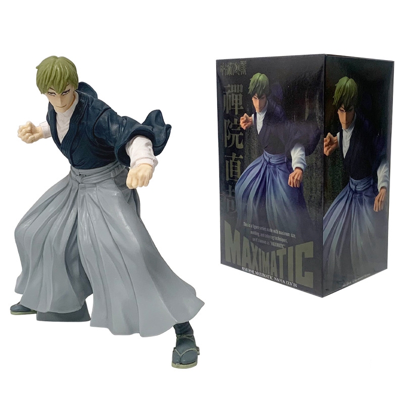 16 ซม.ญี่ปุ่นอะนิเมะ Jujutsu Kaisen รูป Zenin Naoya ต่อสู้ท่าทาง Figurine PVC ตัวเลขการกระทําเดสก์ท็อปตกแต่งตุ๊กตาของเล่น