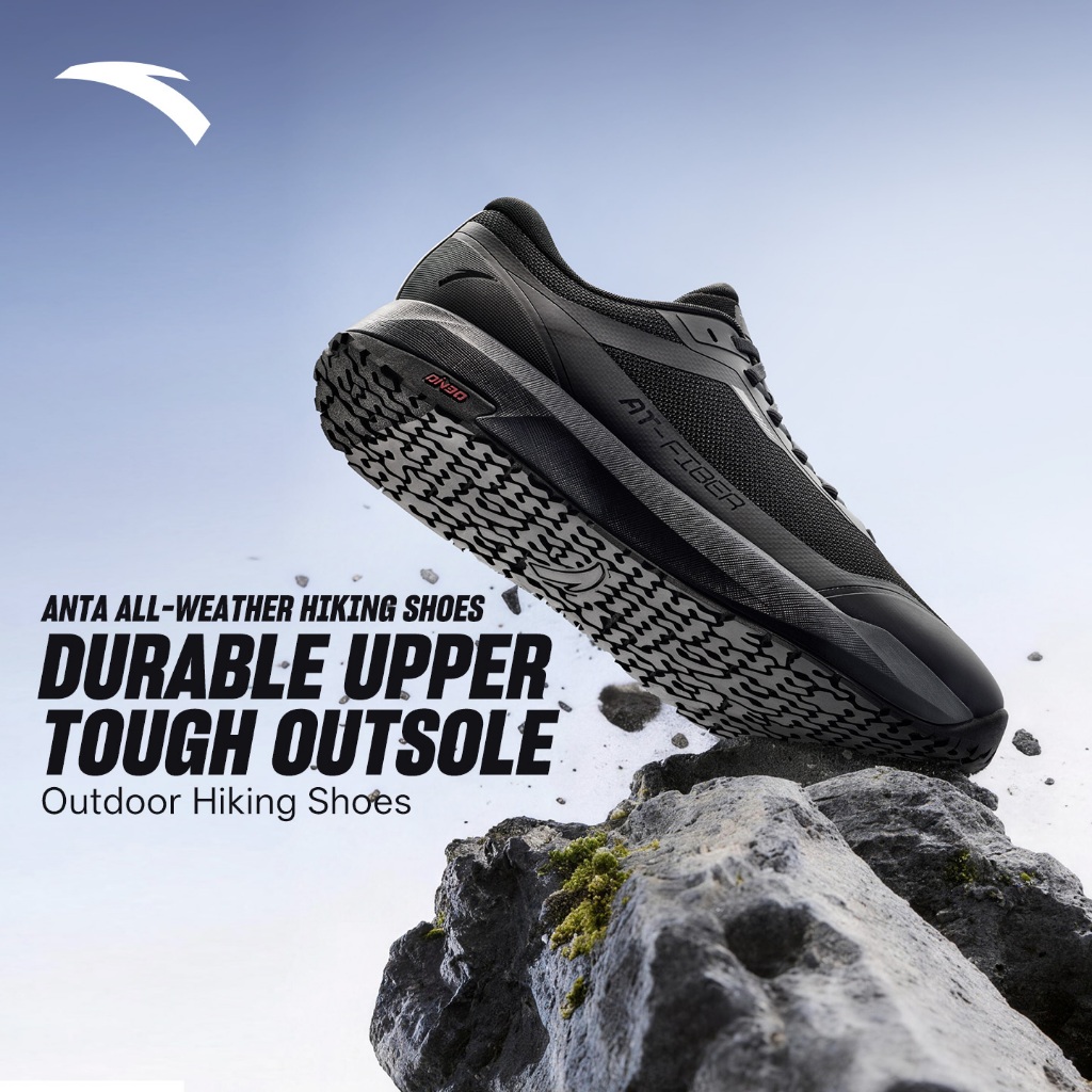 ANTA รองเท้าวิ่งผู้ชายกันกระแทก Rebound Shock Absorption รองเท้ากีฬา 912615556