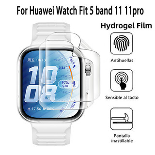 ฟิล์ม สำหรับ Huawei Watch Fit 5 5 Pro band 11 11Pro Watch Fit 4 ฟิล์มกันรอย ฟิล์ม ฟิล์ม TPU อุปกรณ์สวมใส่ สมาร์ทวอทช์