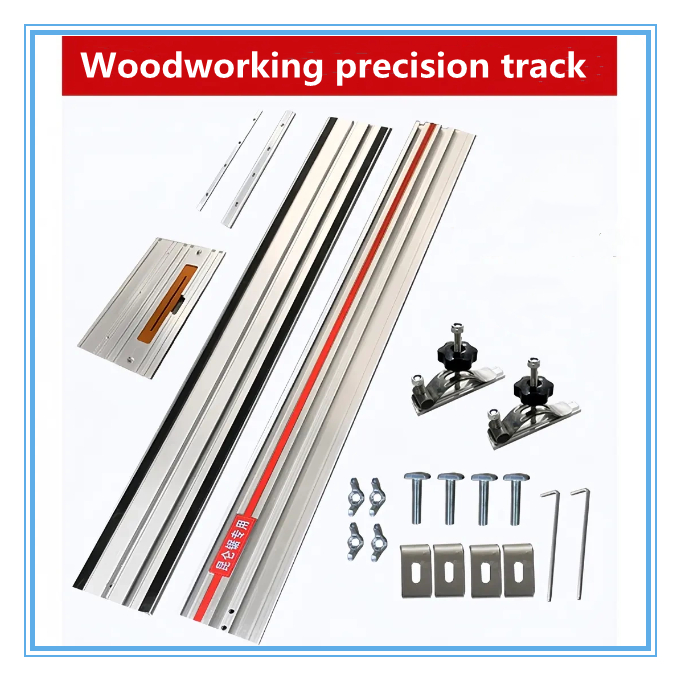 คลังสินค้าพร้อมอลูมิเนียมอัลลอยด์งานไม้ Precision Track Saw Dismantling Board Quick Breaking Table P