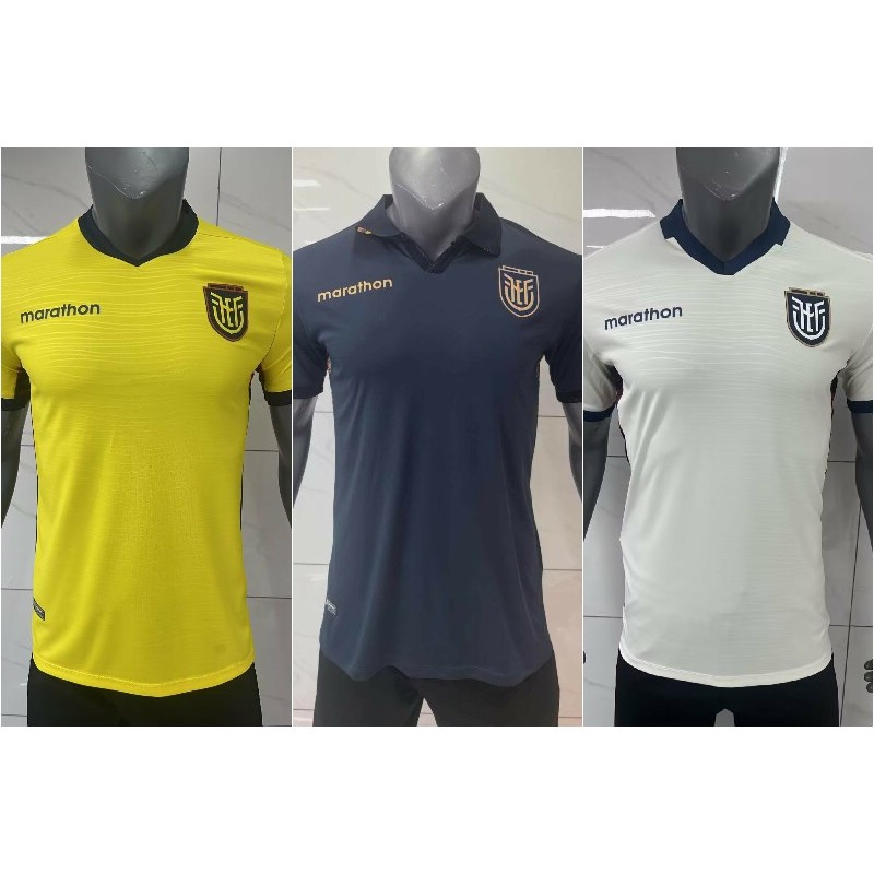 2026 27 ทีมชาติ Ecuador Jersey แฟนๆรุ่นเสื้อฟุตบอลชายเสื้อฟุตบอล