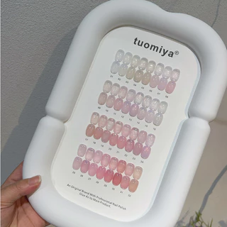 TUOMIYA 32 สีผลิตภัณฑ์ใหม่ 6 ประเภทกาวยาทาเล็บ 2 รุ่น Cats Eye ยาทาเล็บกาว 1 รุ่นเรืองแสงสีทึบ 1 รุ่นสีโปร่งใส Manicurist ชุดยอดนิยมคลังสินค้าพร้อมการจัดส่ง