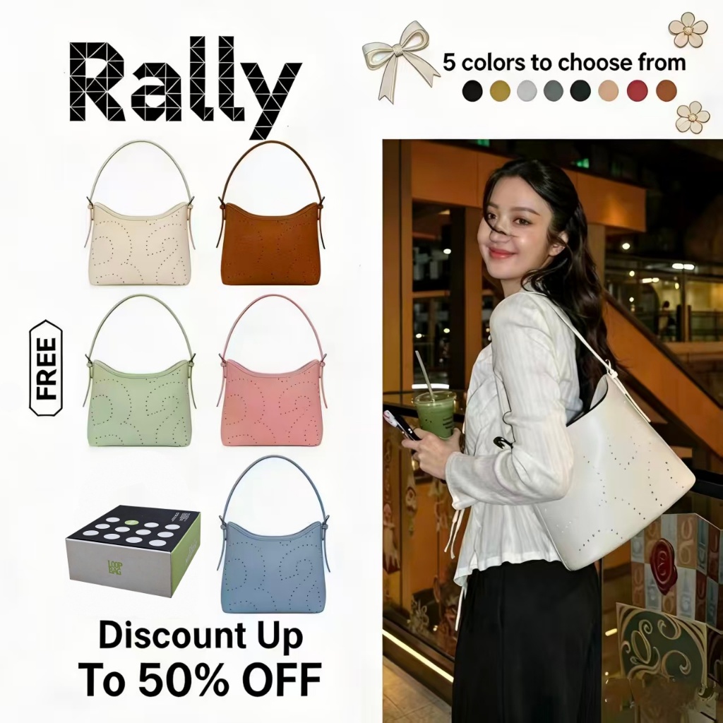 💝ของขวัญวันแห่งความรัก! Rally Loop Bag Valentine Limited | กระเป๋า Rally The Bag Official ดีไซน์น่ารัก ส่งไว