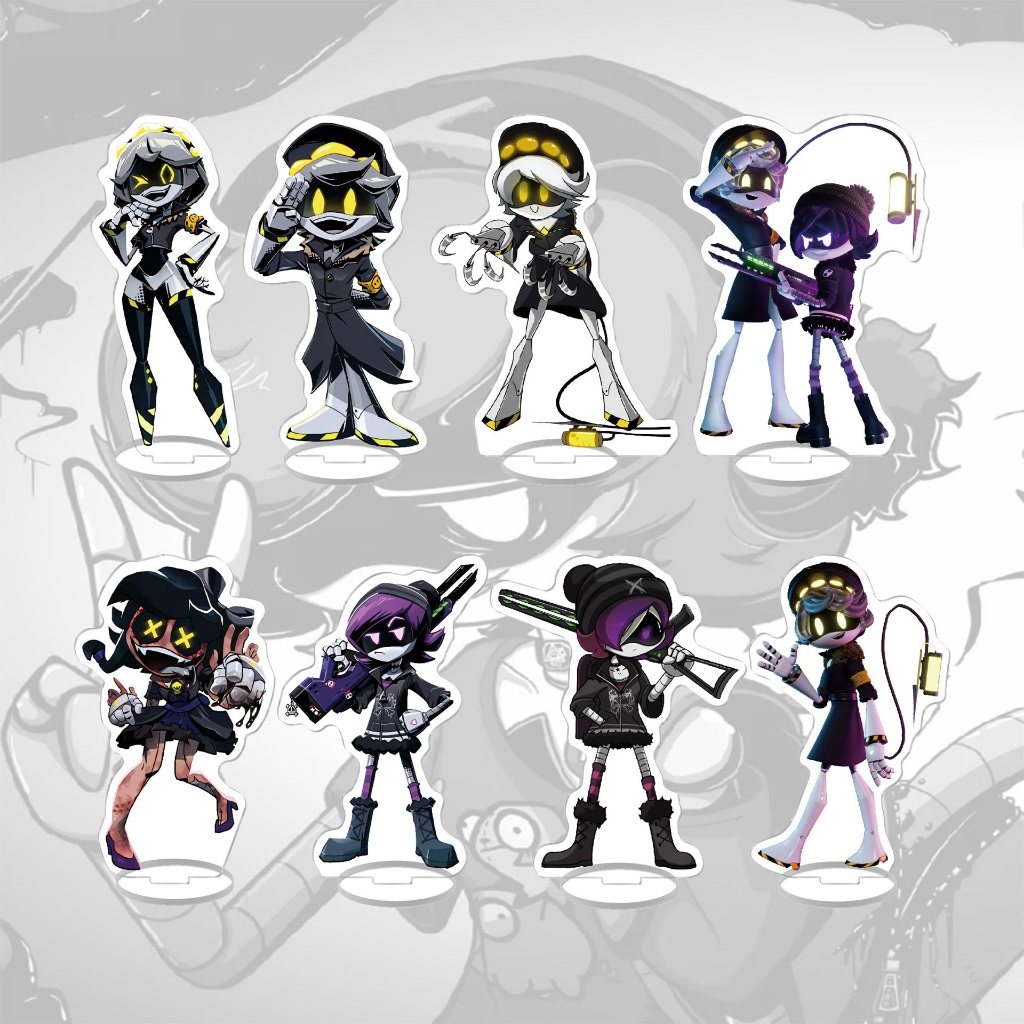 อนิเมะ Murder Drones Uzi V Pinkyi สแตนดี้อะคริลิค ของตกแต่งโต๊ะ ของขวัญนักเรียน