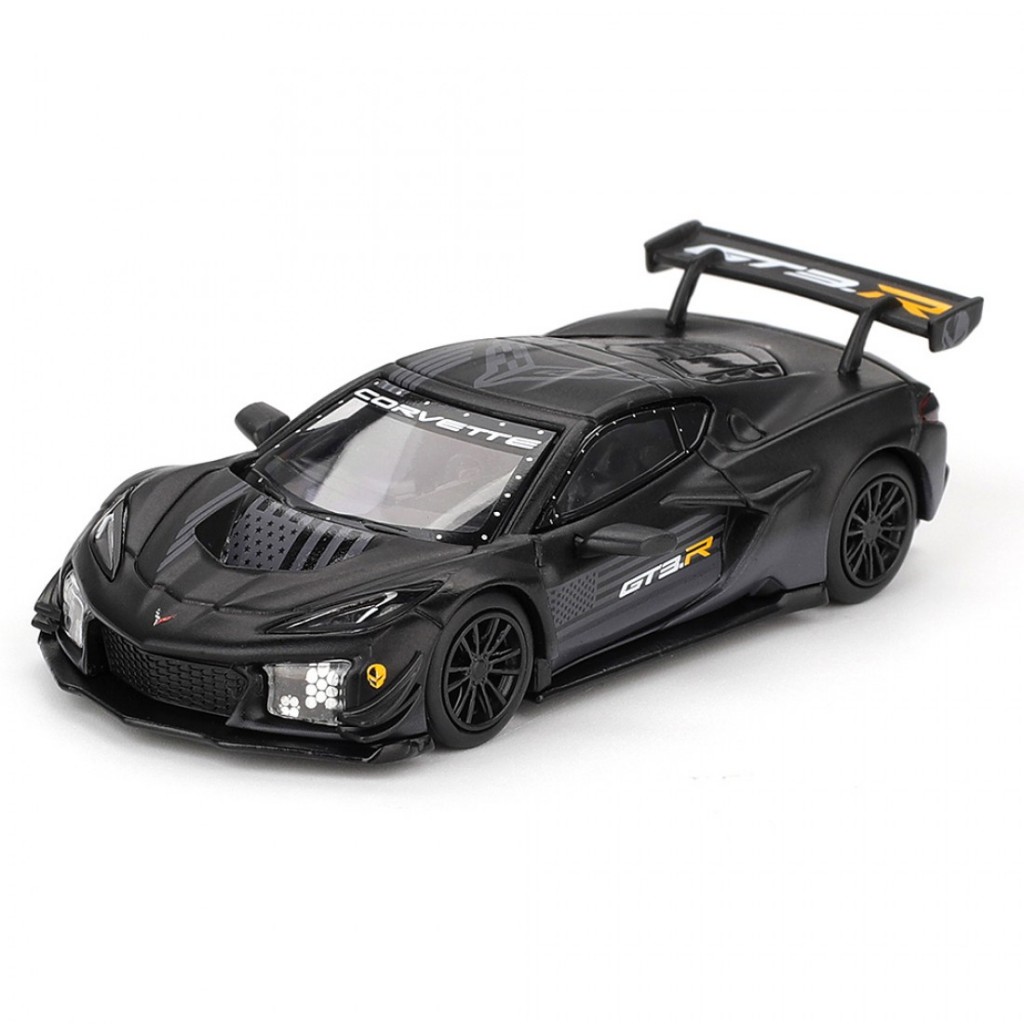 Mini GT MGT01186-L 1186 1/64 Chevrolet Corvette Z06 GT3.R Road America Test car LHD Diecast Scale Model Car