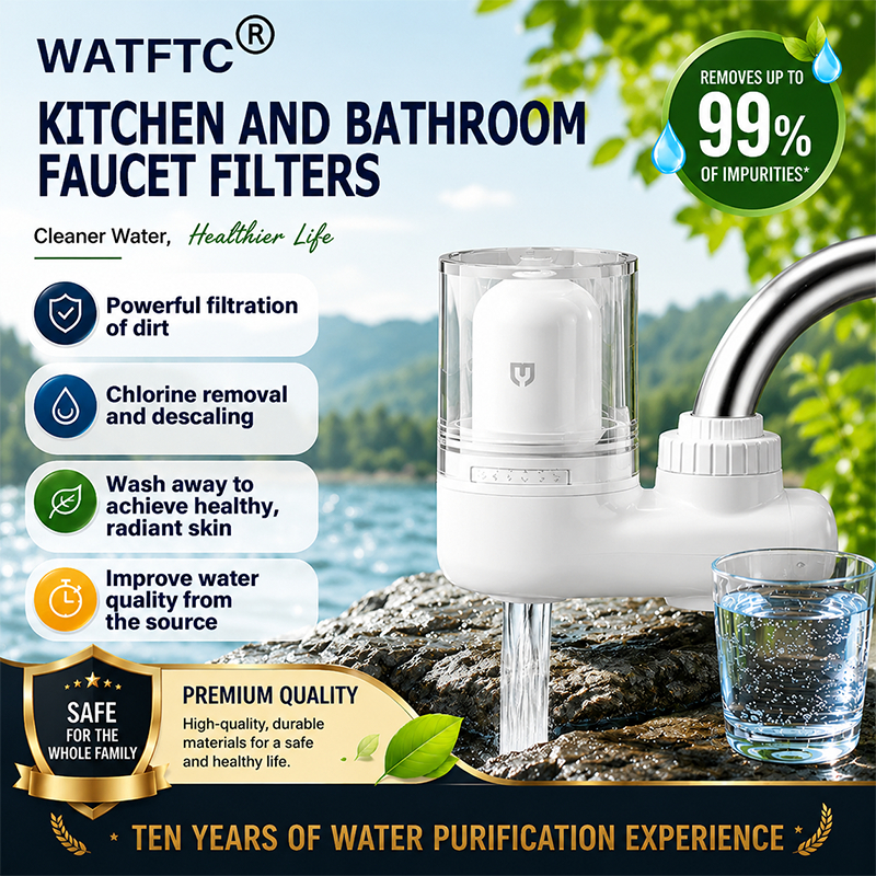 watfac ตัวกรองน้ำที่ก๊อก เครื่องกรองน้ําประปา เครื่องกรองน้ําดื่ม เครื่องกรองน้ําดื่ม ในครัวเรือน