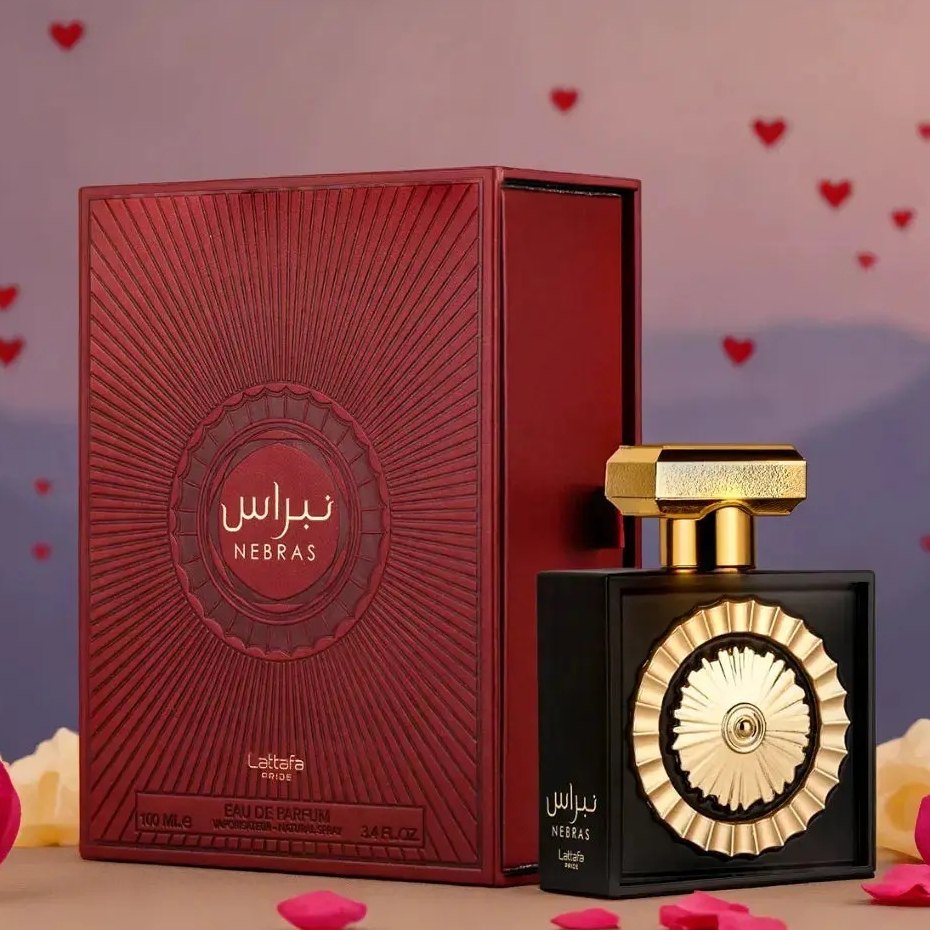 Lattafa Nebrass Unisex Perfume EDP 100ml Long Lasting Luxury ดูไบอาหรับน้ําหอมสเปรย์ | น้ําหอมหวังอิ