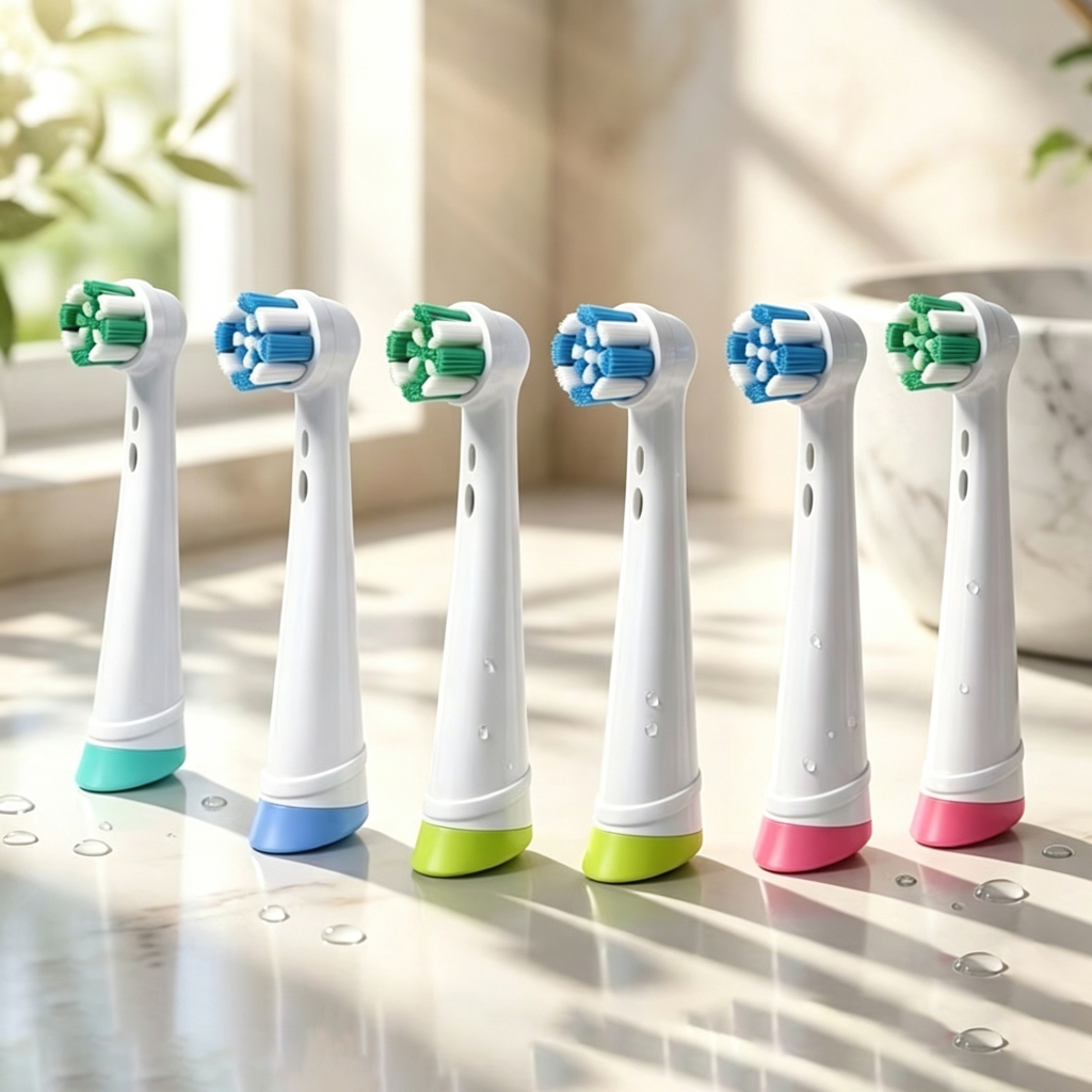 หัวแปรงสํารอง 4 ชิ้นสําหรับ Oral-B iO Series – เข้ากันได้กับ iO2 / iO3 / iO4 / iO5 / iO6 / iO7 / iO8