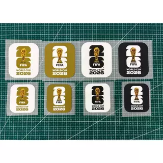 Football Patch -2026 อาร์มฟุตบอลโลกแพทช์วัสดุ PU โฆษณาแขนสูท* คุณภาพสูง 1:1*