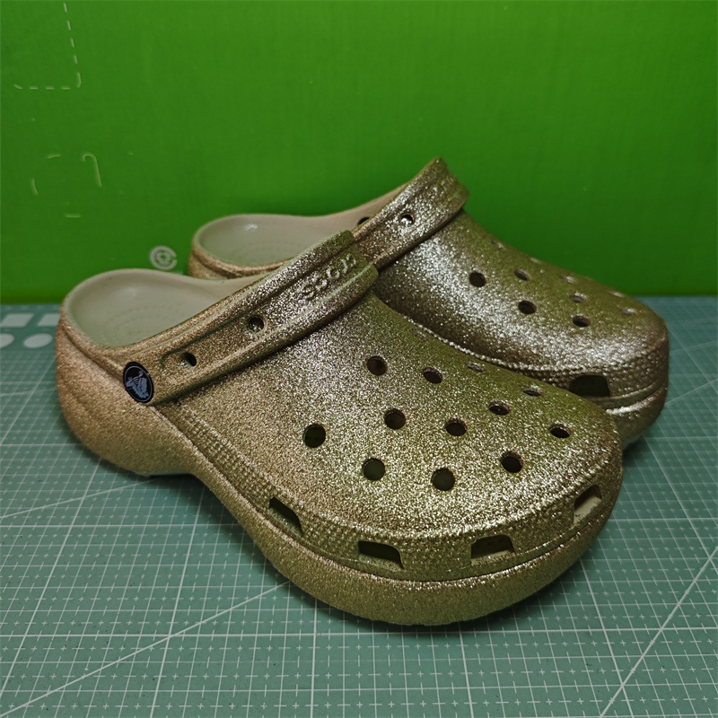 Original 100% Crocs Cloud Shine รองเท้าแตะรองเท้ารูหนา | 207241