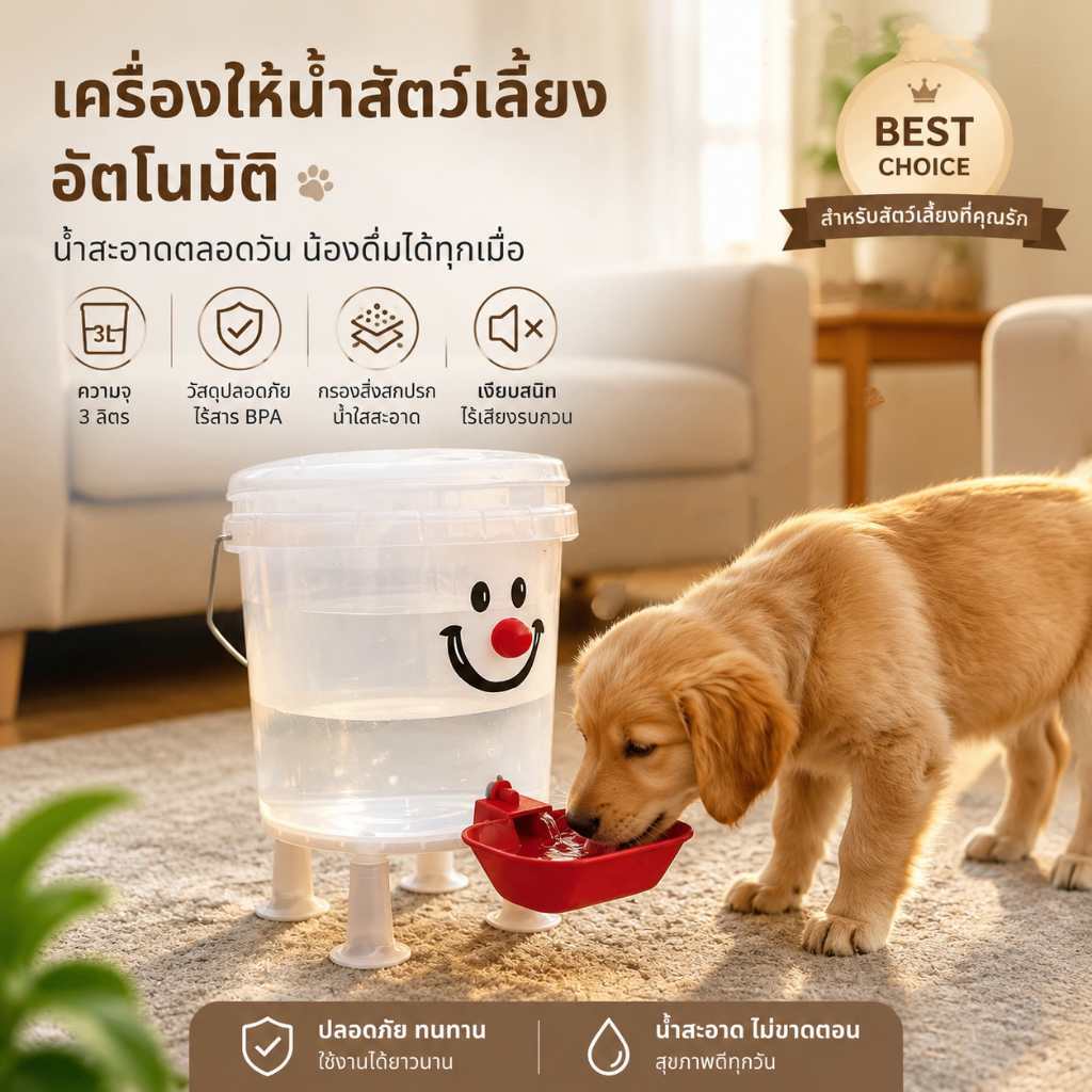 น้ําพุสัตว์เลี้ยงอัตโนมัติ, เงียบที่ถอดออกได้ล้างทําความสะอาดได้แมวสุนัขดื่มตู้