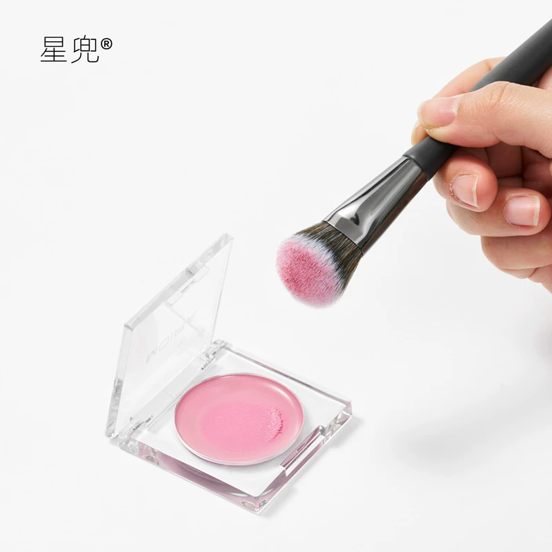 [ZhPang Brush] Star Pocket Makeup Brush Fiber Hair Small Broom Blush Cream Blush Brush Slope Seamles