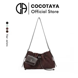 (COCOTAYA) Bag กระเป๋าสะพายไหล่แฟชั่น ขนาดใหญ่ พกพาสะดวกสำหรับทุกวัน