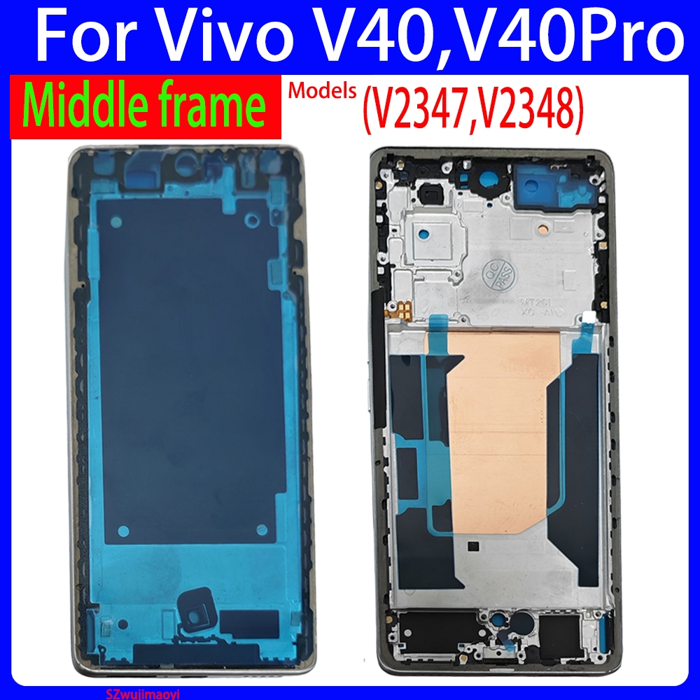 สําหรับ vivo V40 V40Pro V2347 V2348 กรอบกลางสําหรับ vivo V40 กรอบกลาง