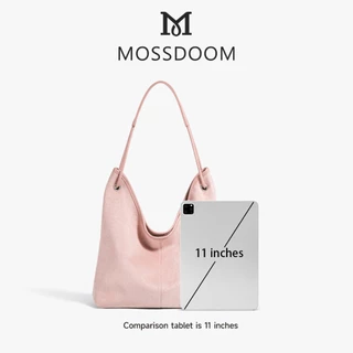 MOSSDOOM Daela Bag กระเป๋าถือผู้หญิง กระเป๋าสะพายไหล่ สไตล์เกาหลี ขนาดใหญ่ จุของได้เยอะ