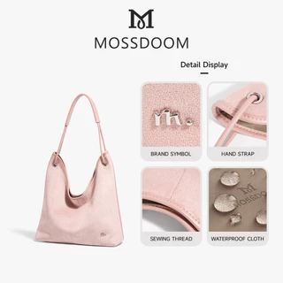 MOSSDOOM Daela Bag กระเป๋าถือผู้หญิง กระเป๋าสะพายไหล่ สไตล์เกาหลี ขนาดใหญ่ จุของได้เยอะ