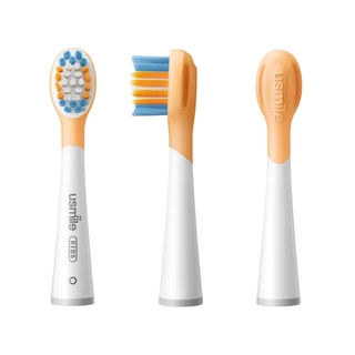 usmile Brush Head For Kids Basic Cleaning หัวแปรงสีฟันไฟฟ้าสำหรับเด็ก ไม่ทำร้ายเหงือก ป้องกันฟันพุ