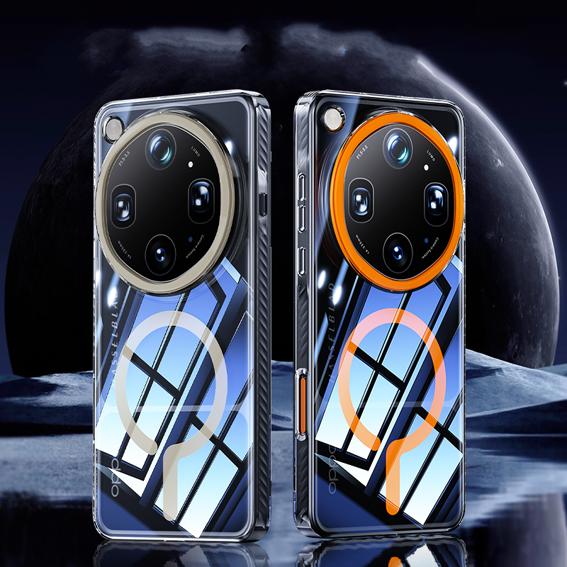 เคสแม่เหล็กน้ําแข็งใสสําหรับ OPPO Find X8S X9S Pro X9 Ultra Casing Slim Transparent Hard อะคริลิคฝาครอบป้องกันสมาร์ทโฟนอุปกรณ์เสริมเชลล์