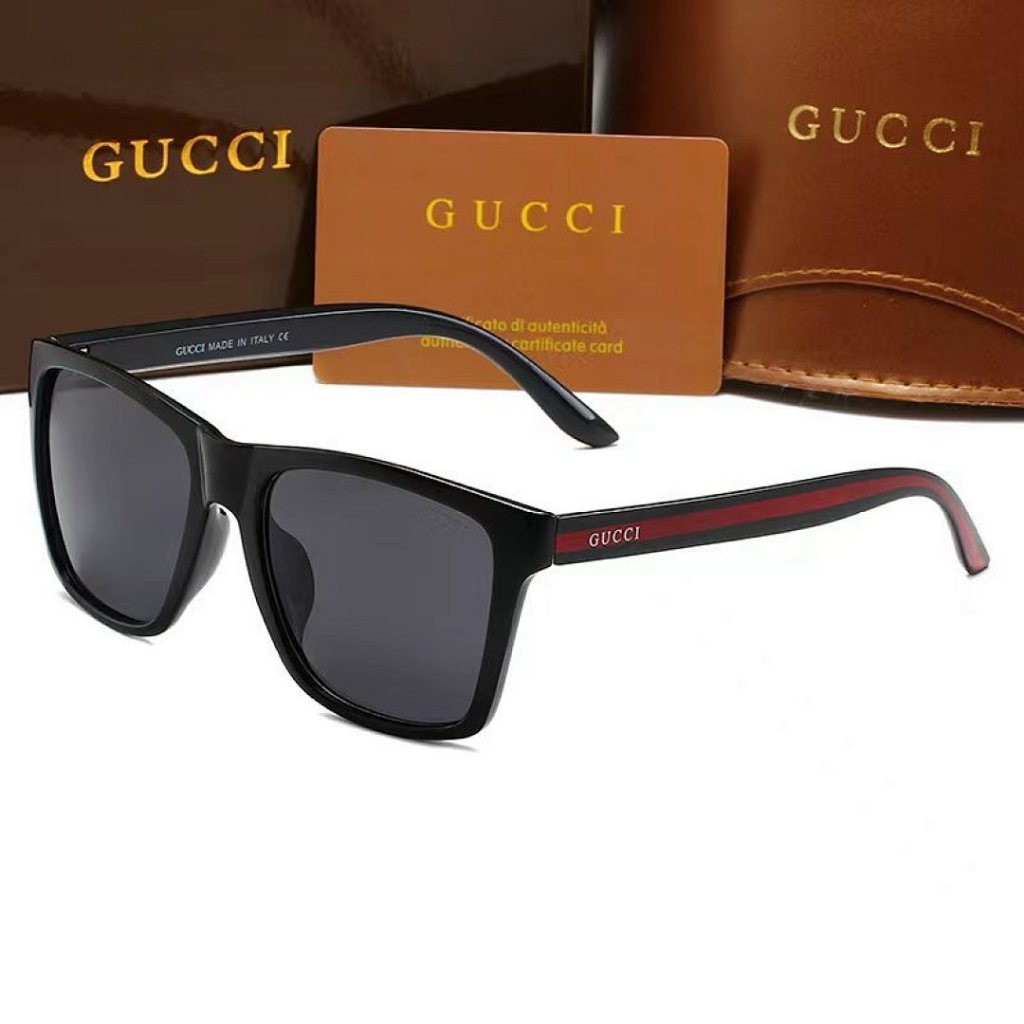 แบรนด์หรูอิตาเลี่ยนกรอบใหญ่สแควร์แว่นตากันแดดแฟชั่นผู้ชายและผู้หญิงพร้อมป้องกันรังสียูวี 3535
