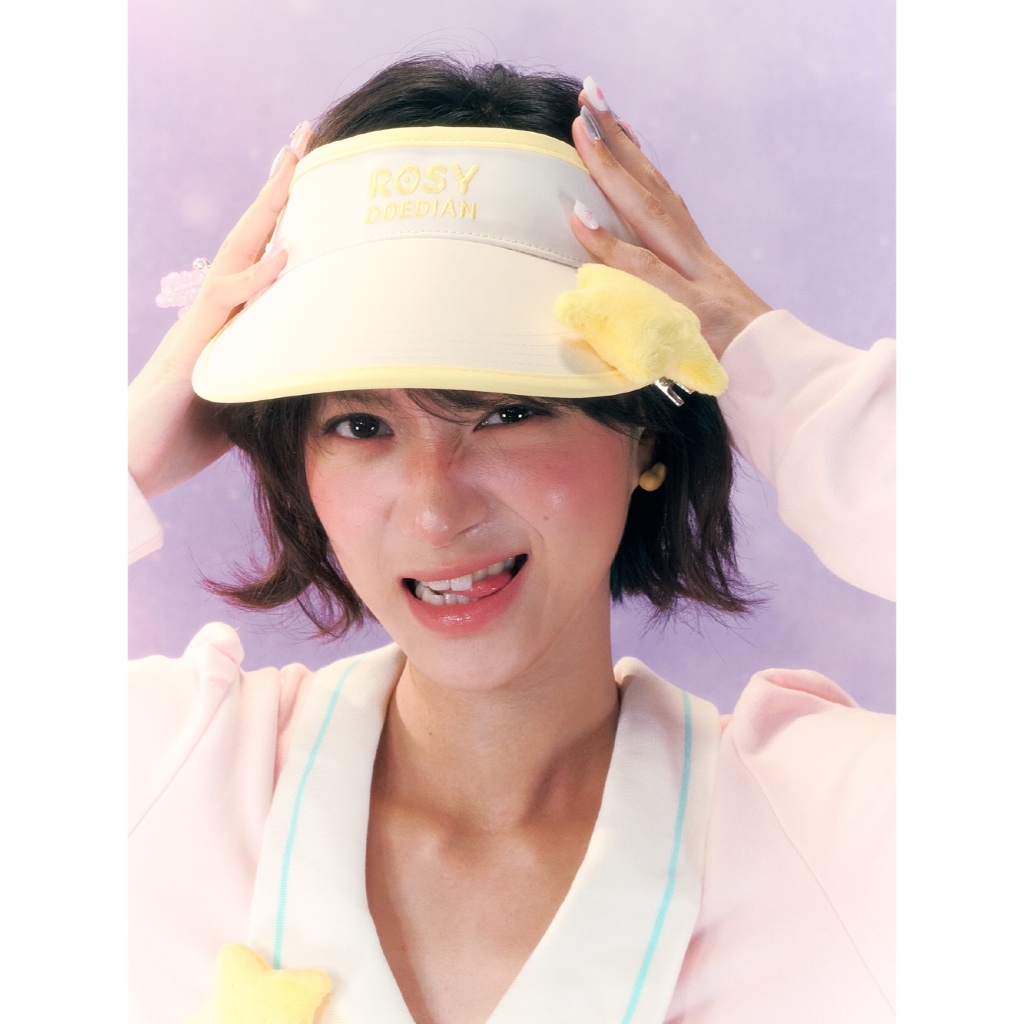 ROSYDOEDIAN TOYS Sun? Bye! Sun Hat (Yellow/Blue）