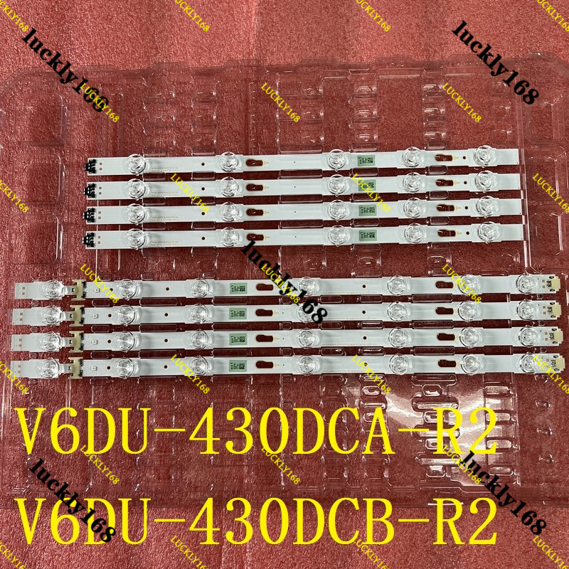 LED Strip สําหรับ S_KU6K_43_FL30_L7 R5 V6DU-430DCA-R2 V6DU-430DCB-R2 LM41-00268A 00269A UA436000KU3K