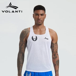 Volanti เสื้อกล้ามแขนกุด แบบบาง ระบายอากาศได้ดี แบบแห้งเร็ว สําหรับผู้ชาย