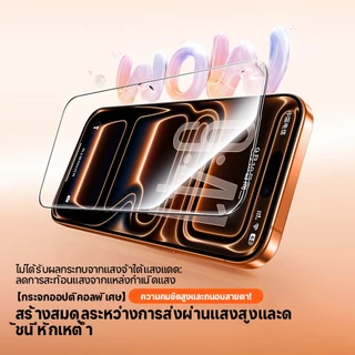 【AR ใสเต็มแผ่น】SmartDevil Little Magic กล่องกระจกนิรภัยสําหรับ iPhone 17 Pro Max/16 ProMax/15 Pro/13/14/12 เต็มหน้าจอปกคลุมกับ Peep Super Clear ลายนิ้วมือ