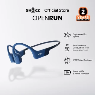SHOKZ S803MN OpenRun Mini มาตรฐานการทนน้ำ IP67 | แบตเตอรี่ใช้งานได้นาน 8 ชั่วโมง | เบาสบายเพียง 26 กรัม ด้วยดีไซน์ Open-Ear | ชาร์จไว