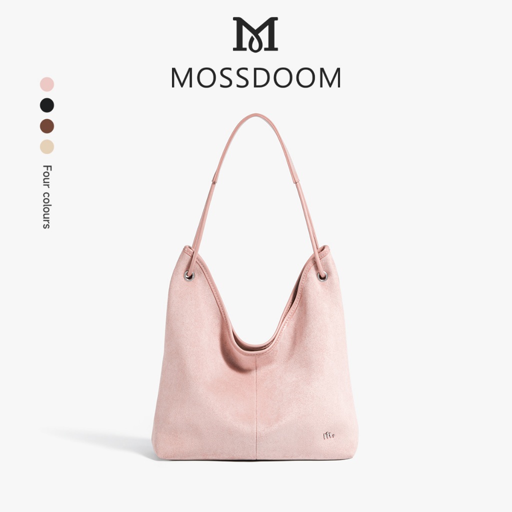 MOSSDOOM Daela Bag กระเป๋าถือผู้หญิง กระเป๋าสะพายไหล่ สไตล์เกาหลี ขนาดใหญ่ จุของได้เยอะ